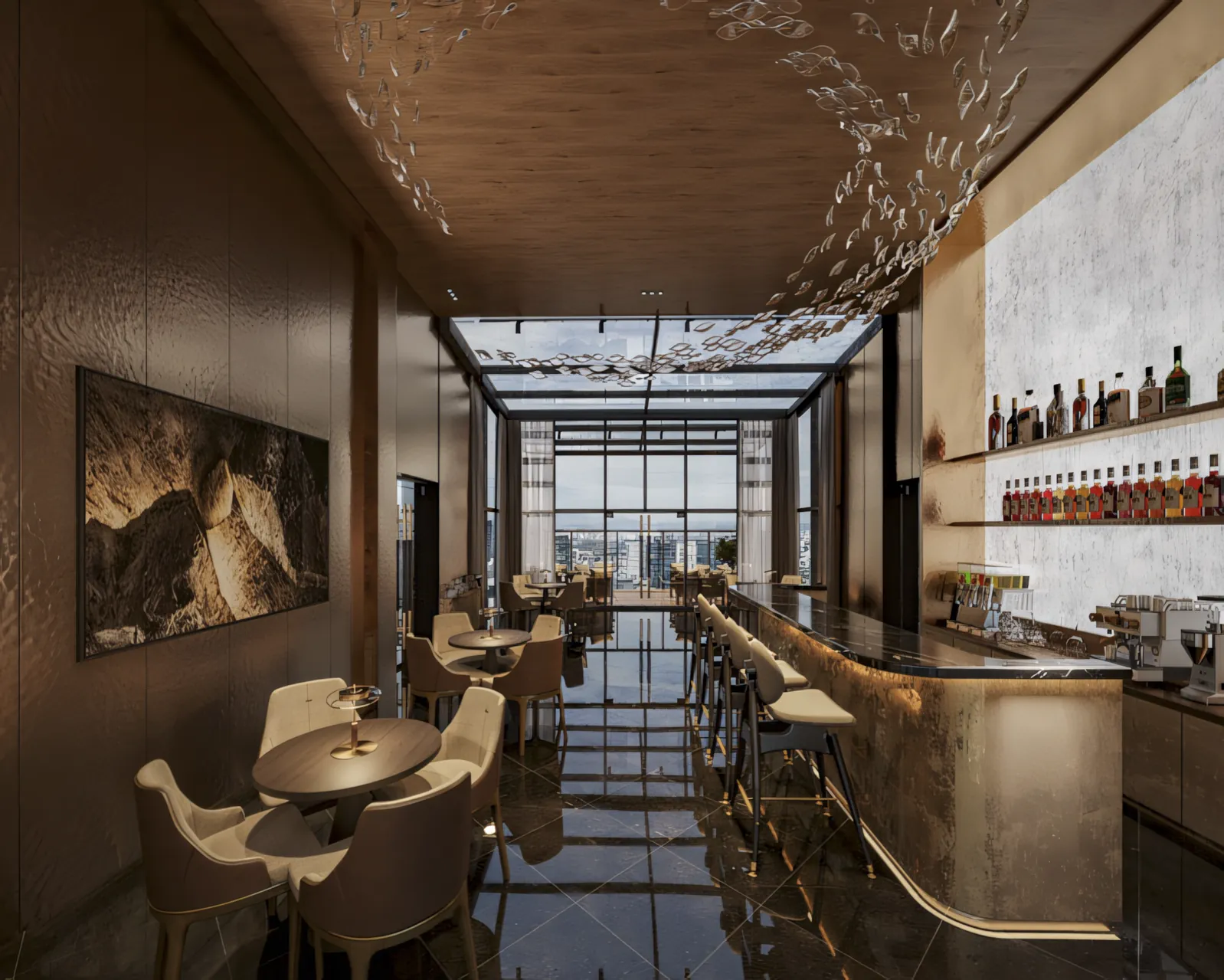 Cappella Embassy rooftop bar and sky lifestyle facilities