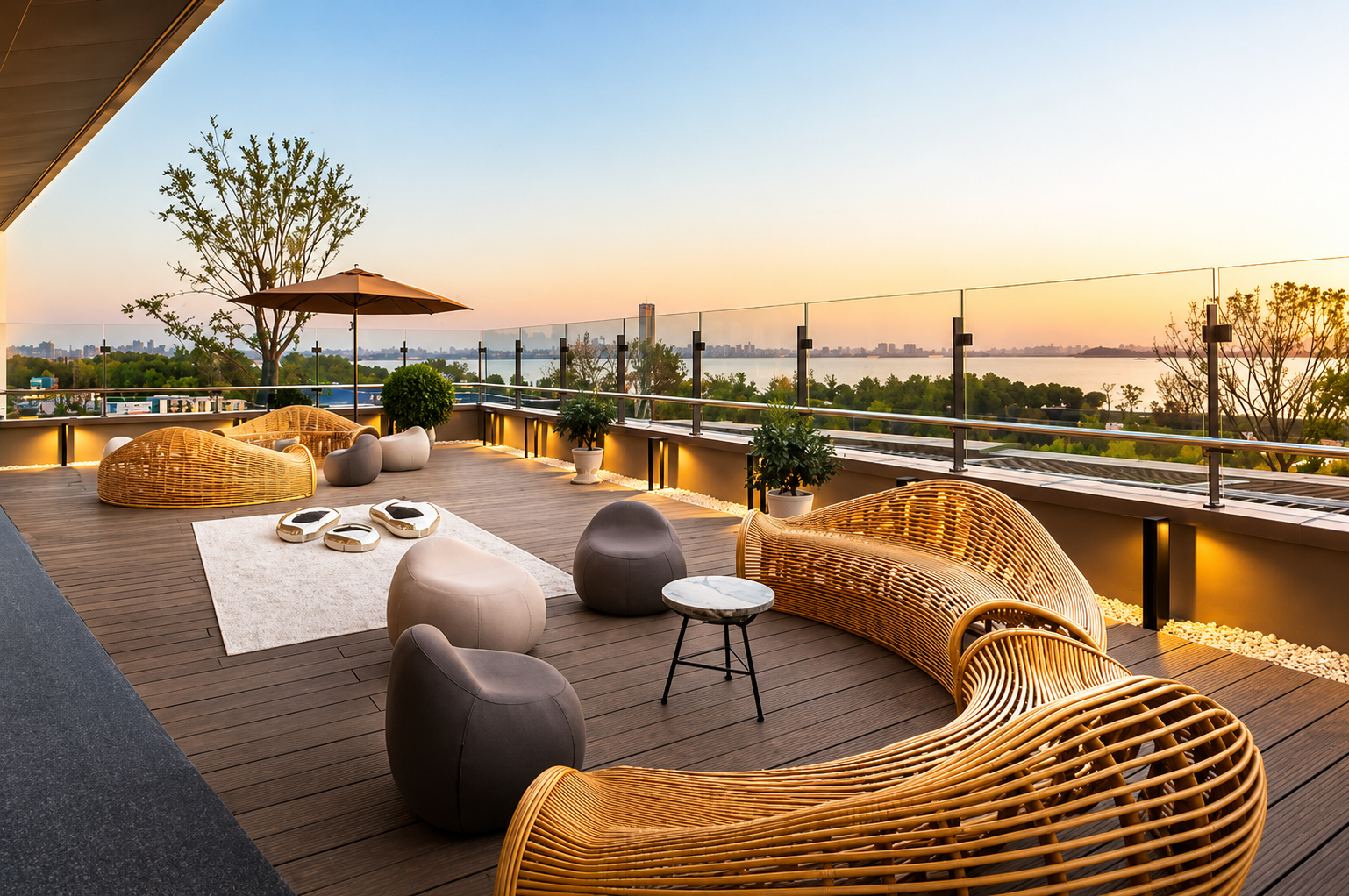 Cappella Embassy sky deck and rooftop lifestyle facilities